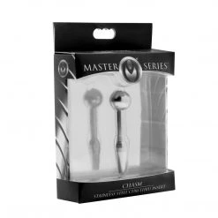 Master Series Chasm Stainless Steel Cum-Thru Urethral Insert BDSM