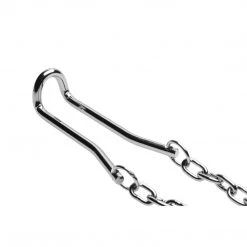 Master Series Hitch Metal Ball Stretcher With Chains BDSM