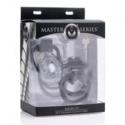Master Series Rikers 2.0 24/7 Locking Chastity Device BDSM