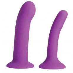 Strap U Incurve Silicone G-spot Duo Dildo Set 6 Strap U Incurve Silicone G-spot Duo Dildo Set