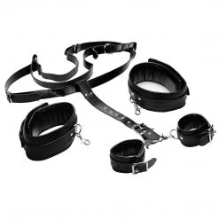 STRICT Deluxe Thigh Sling With Wrist Cuffs BDSM