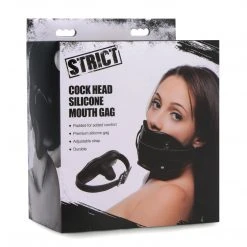 STRICT Cock Head Silicone Mouth Gag BDSM