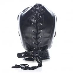 STRICT Bondage Hood With Penis Gag BDSM
