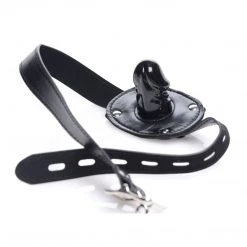 STRICT Bondage Hood With Penis Gag BDSM