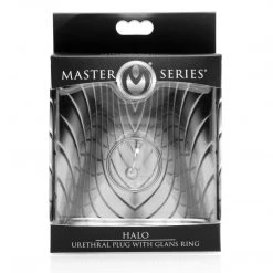 Master Series Halo Urethral Plug With Glans Ring BDSM
