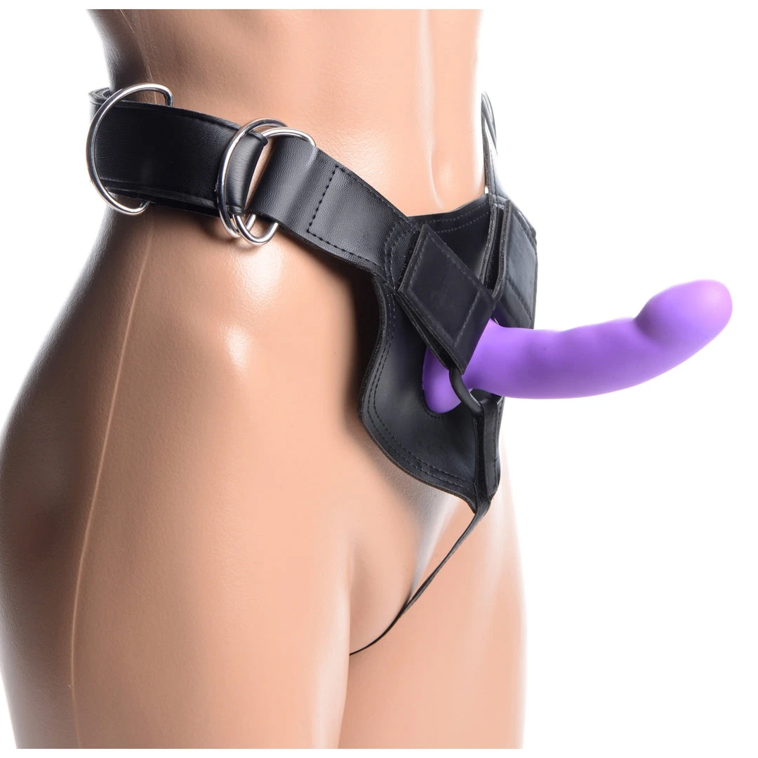Strap U Flaunt Strap On With Purple Silicone Dildo Dildos & Strap-Ons 3 Strap U Flaunt Strap On With Purple Silicone Dildo Dildos & Strap-Ons