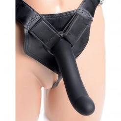 Strap U Flaunt Strap On With Onyx Vibrating Silicone Dildo - Kit Dildos & Strap-Ons