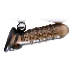 Trinity Vibes Vibrating Girth Enhancing Sheath Penis Pleasure