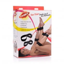 Frisky Two Timer Double Leg And Arm Restraints
