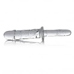 Master Series Brutus Glass Dildo Thruster