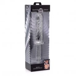 Master Series Brutus Glass Dildo Thruster