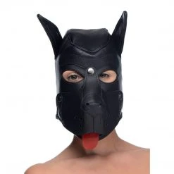 Strict Leather Puppy Hood With Bendable Ears BDSM