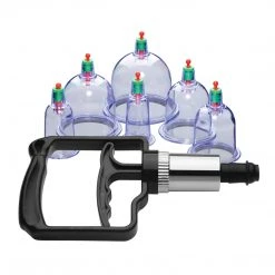 Master Series Penis Pleasure Sukshen 6 Piece Cupping Set With Acu-Points