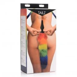 Tailz Rainbow Tail Anal Plug 9 Tailz Rainbow Tail Anal Plug