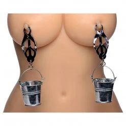 Master Series BDSM Jugs Nipple Clamps With Buckets