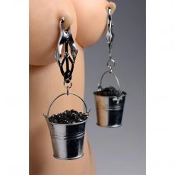 Master Series BDSM Jugs Nipple Clamps With Buckets