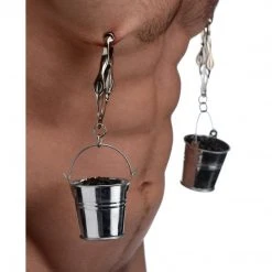 Master Series BDSM Jugs Nipple Clamps With Buckets