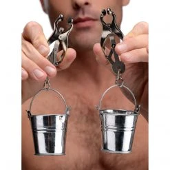 Master Series BDSM Jugs Nipple Clamps With Buckets