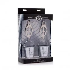 Master Series BDSM Jugs Nipple Clamps With Buckets
