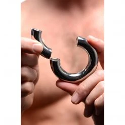 Master Series Magnetize Stainless Steel Magnetic Ball Stretcher BDSM