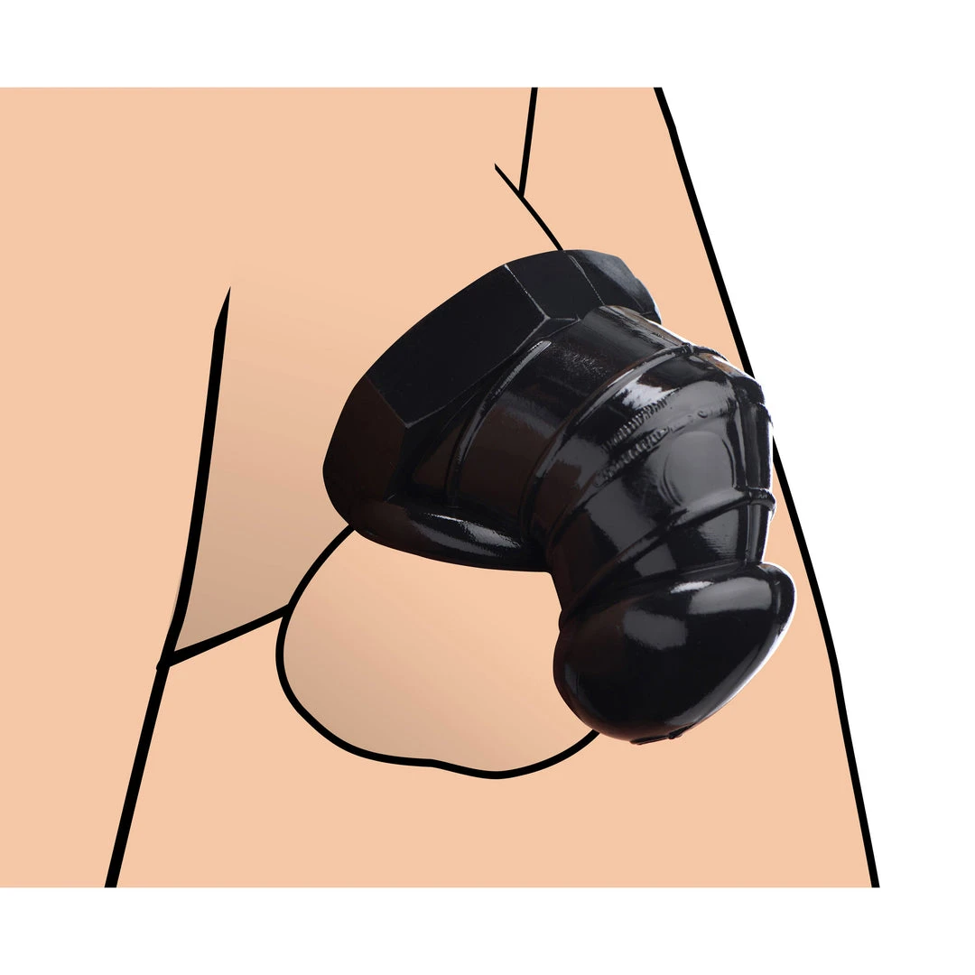 Master Series Detained - Restrictive Chastity Cage 1 Master Series Detained - Restrictive Chastity Cage