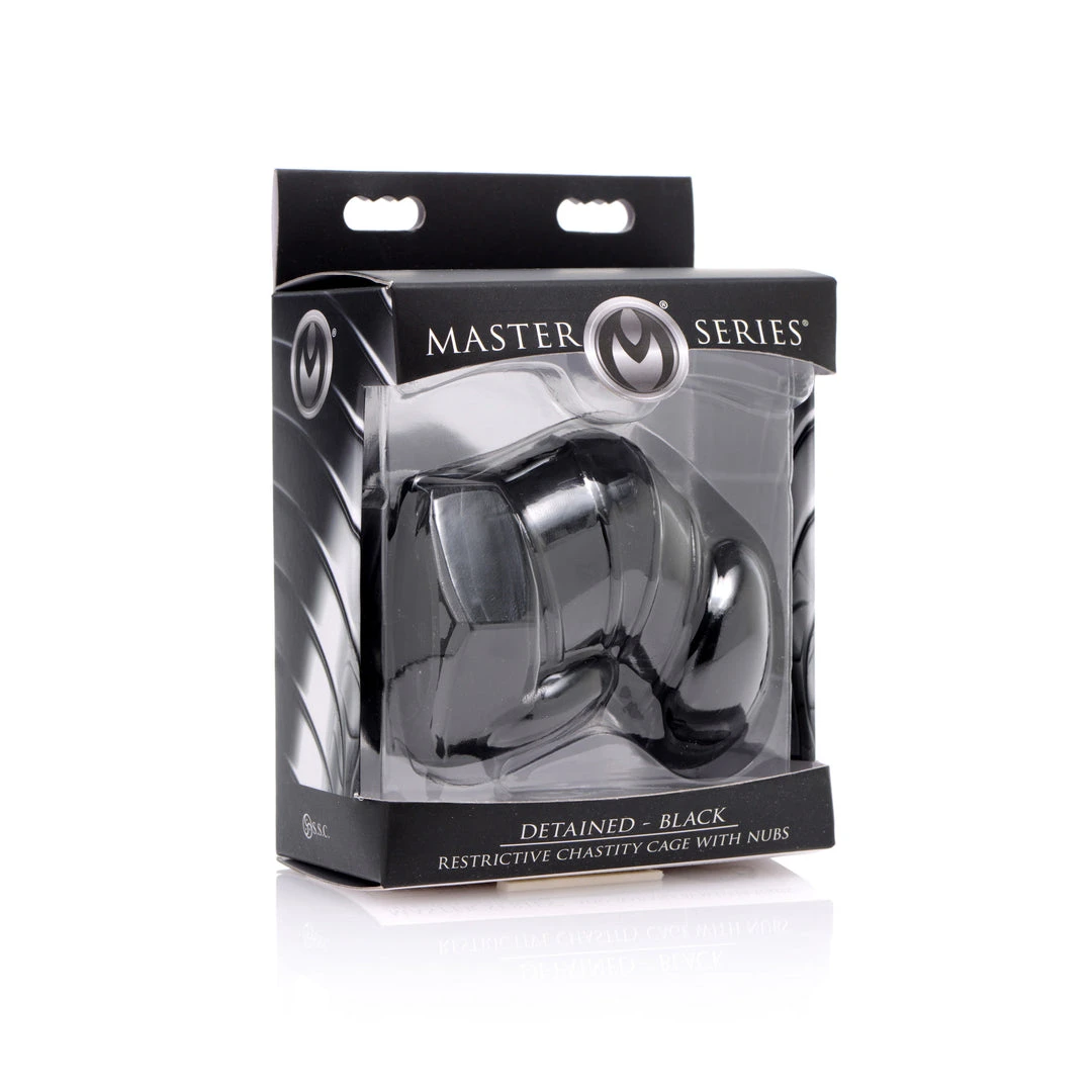Master Series Detained - Restrictive Chastity Cage 4 Master Series Detained - Restrictive Chastity Cage