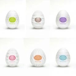 EGG Series Penis Pleasure Easy Beat Egg Six Color Masturbator Six Pack