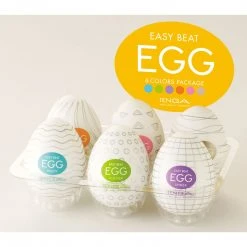 EGG Series Penis Pleasure Easy Beat Egg Six Color Masturbator Six Pack