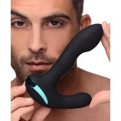 Prostatic Play Maverick Rotating Vibrating Silicone Prostate Stimulator Anal