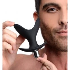 Master Series Mini Ass Anchor 2.0 Vibrating Silicone Anal Plug