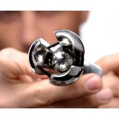 Master Series BDSM Stainless Steel Locking Anal Plug