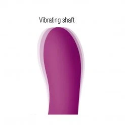 Inmi Whirl Silicone Rabbit Vibrator With Rotating Ticklers Vibrators