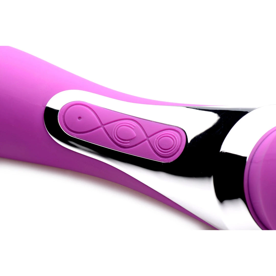 Wand Essentials Vibrators Duo Royale Ultra Powered Dual Ended Silicone Massaging Wand 4 Wand Essentials Vibrators Duo Royale Ultra Powered Dual Ended Silicone Massaging Wand