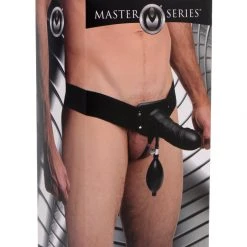 Master Series Pumper Inflatable Hollow Strap On Dildos & Strap-Ons