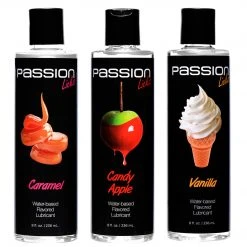 Passion Lubricants Essentials Passion Licks 3 Flavor Lube Pack- Sweets