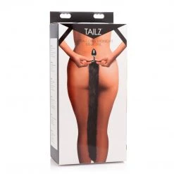 Tailz Extra Long Mink Tail Metal Anal Plug-