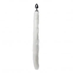 Tailz Extra Long Mink Tail Metal Anal Plug-