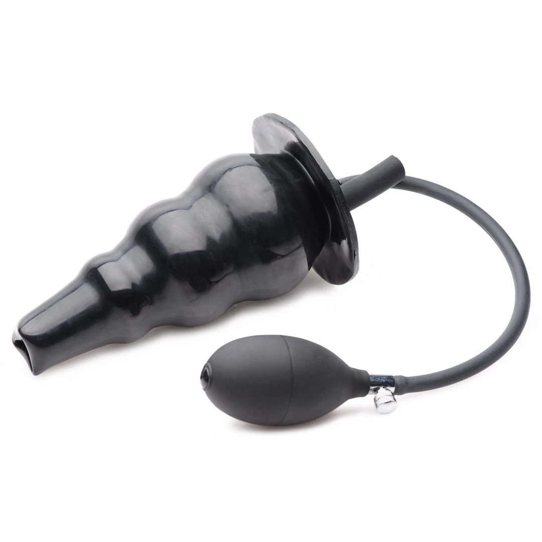 SC Novelties Huge Inflatable Enema Butt Plug Anal 2 SC Novelties Huge Inflatable Enema Butt Plug Anal