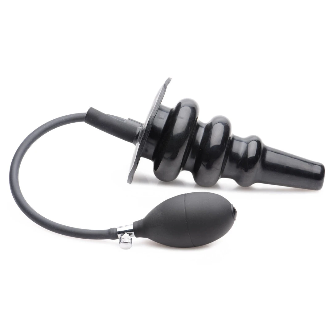 SC Novelties Huge Inflatable Enema Butt Plug Anal 3 SC Novelties Huge Inflatable Enema Butt Plug Anal