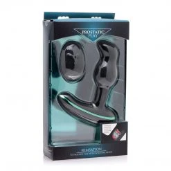 Prostatic Play Rimsation 7x Silicone Prostate Vibe With Rotating Beads