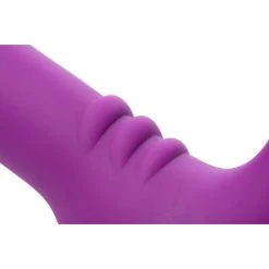 Strap U Royal Revolver Vibrating Strapless Silicone Strap On Dildo