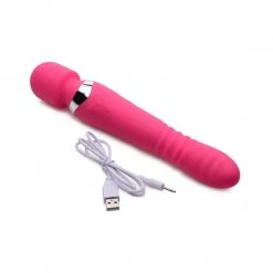 Inmi Ultra Thrusting And Vibrating Silicone Wand Vibrators
