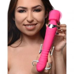 Inmi Ultra Thrusting And Vibrating Silicone Wand Vibrators