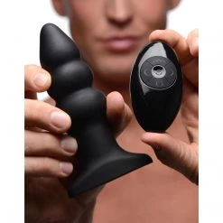 Anal Rimmers Model I Rippled Rimming Plug With Remote 8 Anal Rimmers Model I Rippled Rimming Plug With Remote