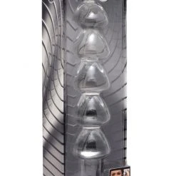 Master Series Drops Anal Link Glass Dildo