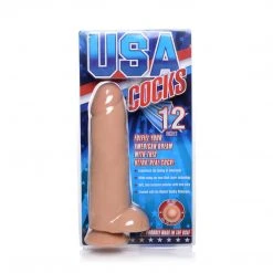 USA Cocks Dildos & Strap-Ons 12 Inch Ultra Real Dual Layer Suction Cup Dildo