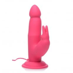 Frisky Head Spin Dancing Silicone Rabbit Vibe Vibrators