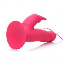 Frisky Head Spin Dancing Silicone Rabbit Vibe Vibrators