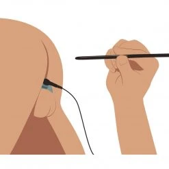 Zeus Electrosex Amped Ass Cock And Ball Strap With Anal EStim