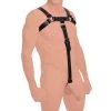 Strict Leather English Bull Dog Harness With Cock Strap BDSM
